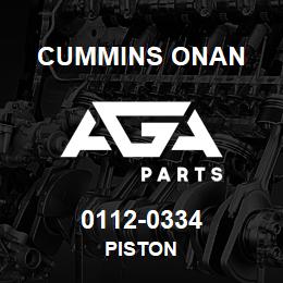 0112-0334 Cummins Onan PISTON | AGA Parts