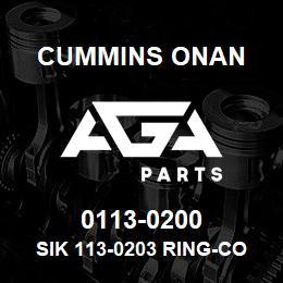 0113-0200 Cummins Onan SIK 113-0203 RING-COMP (TOP) | AGA Parts
