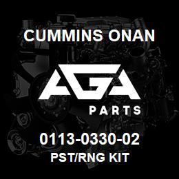 0113-0330-02 Cummins Onan PST/RNG KIT | AGA Parts
