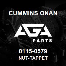 0115-0579 Cummins Onan NUT-TAPPET | AGA Parts