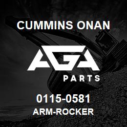 0115-0581 Cummins Onan ARM-ROCKER | AGA Parts