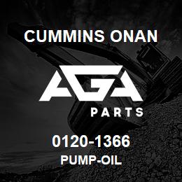 0120-1366 Cummins Onan PUMP-OIL | AGA Parts