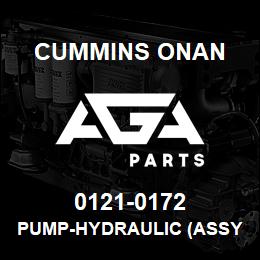 0121-0172 Cummins Onan PUMP-HYDRAULIC (ASSY) | AGA Parts