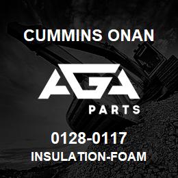 0128-0117 Cummins Onan INSULATION-FOAM | AGA Parts