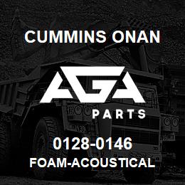 0128-0146 Cummins Onan FOAM-ACOUSTICAL | AGA Parts