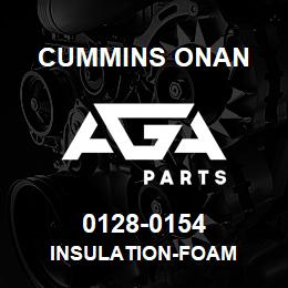 0128-0154 Cummins Onan INSULATION-FOAM | AGA Parts