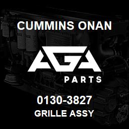 0130-3827 Cummins Onan GRILLE ASSY | AGA Parts