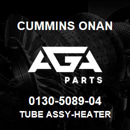 0130-5089-04 Cummins Onan TUBE ASSY-HEATER | AGA Parts
