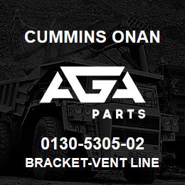 0130-5305-02 Cummins Onan BRACKET-VENT LINE | AGA Parts
