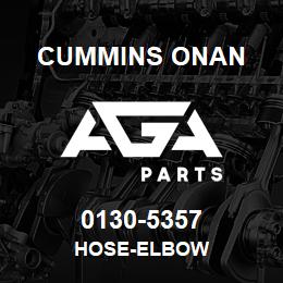 0130-5357 Cummins Onan HOSE-ELBOW | AGA Parts