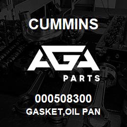 000508300 Cummins GASKET,OIL PAN | AGA Parts