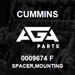0009674 F Cummins SPACER,MOUNTING | AGA Parts