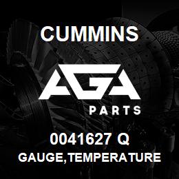 0041627 Q Cummins GAUGE,TEMPERATURE | AGA Parts