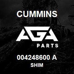 004248600 A Cummins SHIM | AGA Parts