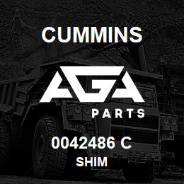 0042486 C Cummins SHIM | AGA Parts