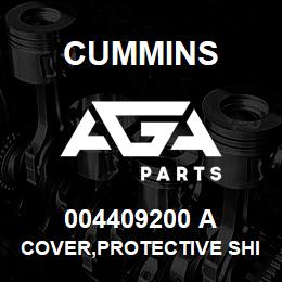 004409200 A Cummins COVER,PROTECTIVE SHIPPING | AGA Parts