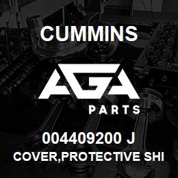004409200 J Cummins COVER,PROTECTIVE SHIPPING | AGA Parts