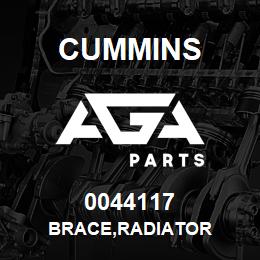 0044117 Cummins BRACE,RADIATOR | AGA Parts