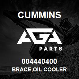 004440400 Cummins BRACE,OIL COOLER | AGA Parts