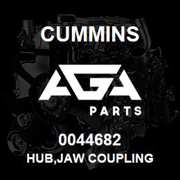 0044682 Cummins HUB,JAW COUPLING | AGA Parts