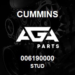 006190000 Cummins STUD | AGA Parts