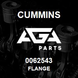 0062543 Cummins FLANGE | AGA Parts