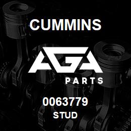 0063779 Cummins STUD | AGA Parts