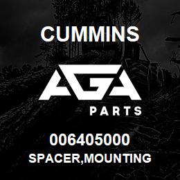006405000 Cummins SPACER,MOUNTING | AGA Parts
