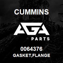 0064376 Cummins GASKET,FLANGE | AGA Parts