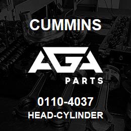 0110-4037 Cummins HEAD-CYLINDER | AGA Parts