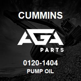 0120-1404 Cummins PUMP OIL | AGA Parts