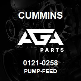 0121-0258 Cummins PUMP-FEED | AGA Parts