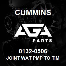 0132-0506 Cummins JOINT WAT PMP TO TIM COV | AGA Parts
