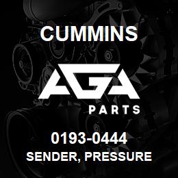 0193-0444 Cummins SENDER, PRESSURE | AGA Parts