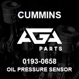 0193-0658 Cummins OIL PRESSURE SENSOR | AGA Parts