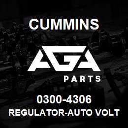 0300-4306 Cummins REGULATOR-AUTO VOLT | AGA Parts