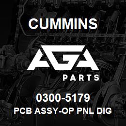 0300-5179 Cummins PCB ASSY-OP PNL DIG (TEXT) | AGA Parts
