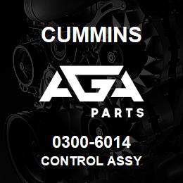 0300-6014 Cummins CONTROL ASSY | AGA Parts