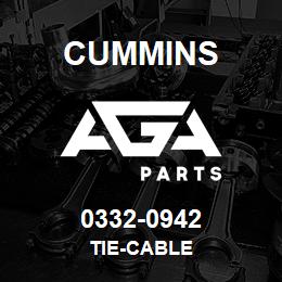 0332-0942 Cummins TIE-CABLE | AGA Parts