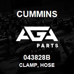 043828B Cummins CLAMP, HOSE | AGA Parts