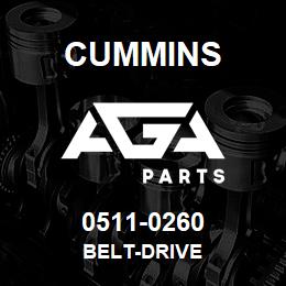 0511-0260 Cummins BELT-DRIVE | AGA Parts