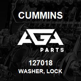 127018 Cummins WASHER, LOCK | AGA Parts