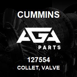 127554 Cummins COLLET, VALVE | AGA Parts
