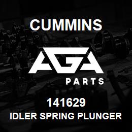 141629 Cummins IDLER SPRING PLUNGER BUTTON | AGA Parts
