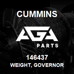 146437 Cummins WEIGHT, GOVERNOR | AGA Parts