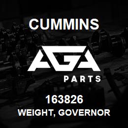 163826 Cummins WEIGHT, GOVERNOR | AGA Parts