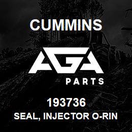 193736 Cummins SEAL, INJECTOR O-RING | AGA Parts
