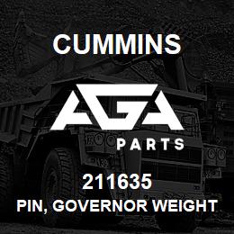 211635 Cummins PIN, GOVERNOR WEIGHT | AGA Parts