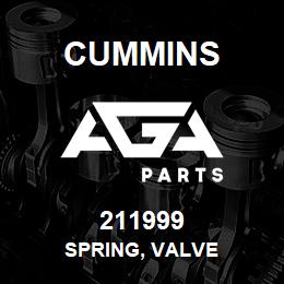 211999 Cummins SPRING, VALVE | AGA Parts