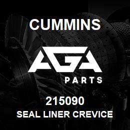 215090 Cummins SEAL LINER CREVICE | AGA Parts